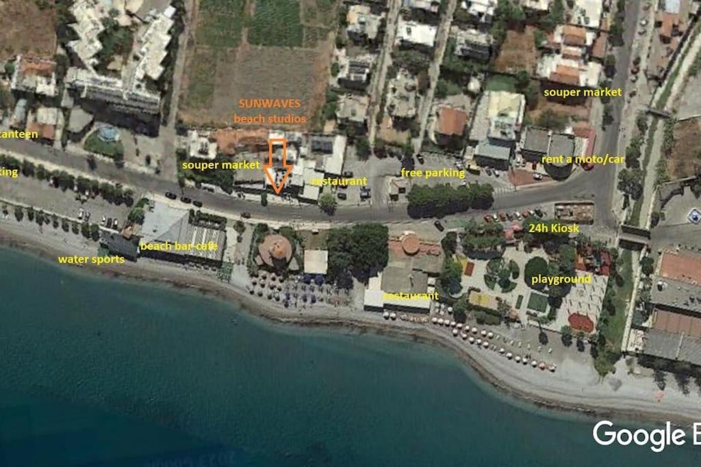 Sunwaves Beach Studio I Ialysos  Exterior photo